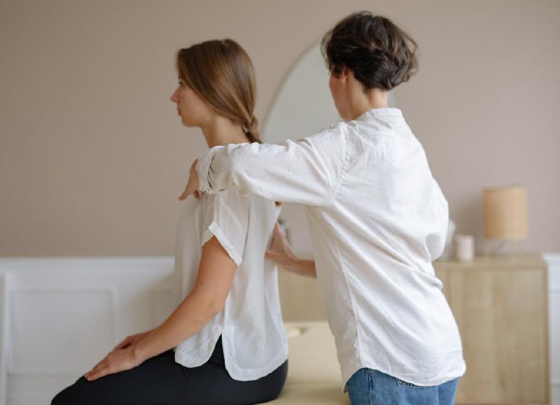 Therapeutische Rückenmassage